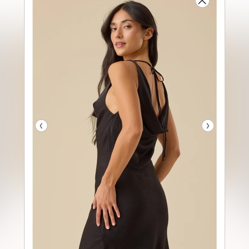 Altar'd State Black Maxi Dress - Picture 2 of 4
